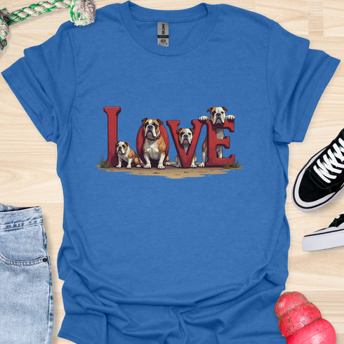 Love is a four legged word - V5 - The Family Peek T-Shirt